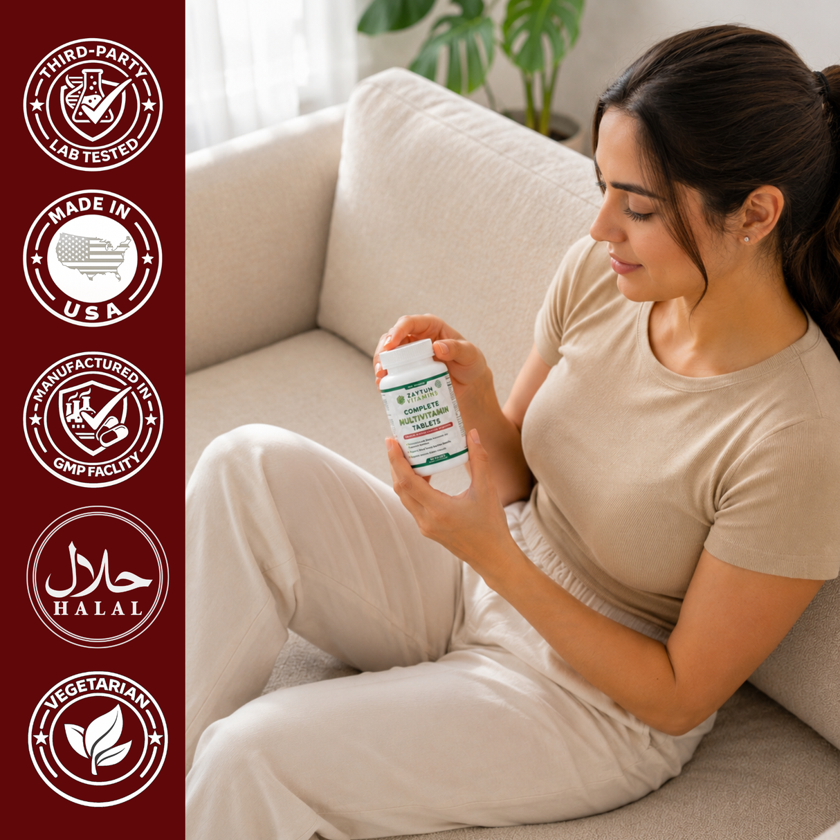 Halal Multivitamin Tablets (3Pack)
