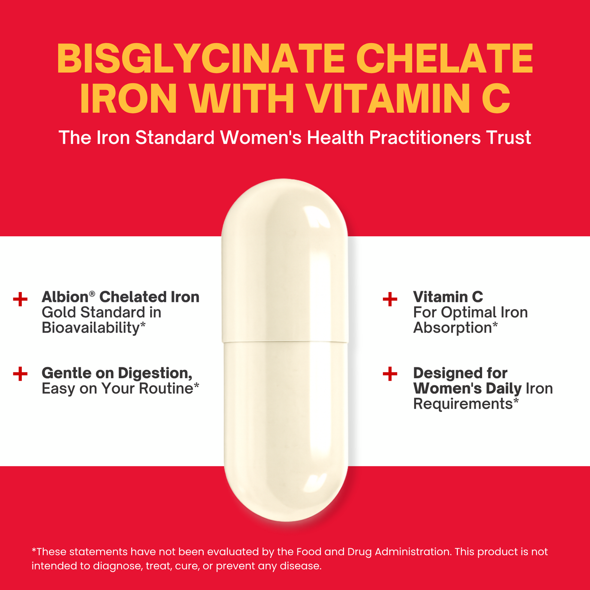 Halal Iron + Vitamin C Capsules (3Pack)