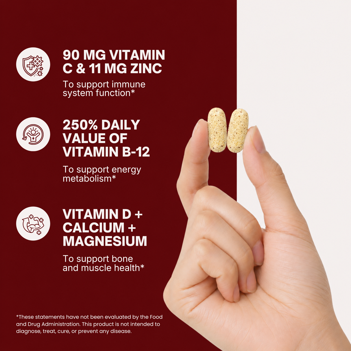 Halal Multivitamin Tablets (3Pack)