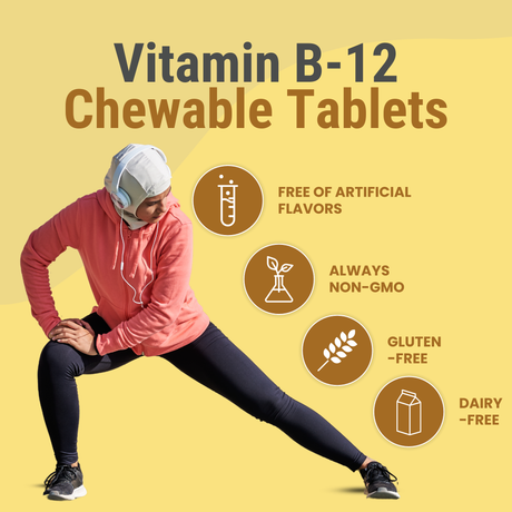 Halal Vitamin B-12 Chewable Tablets