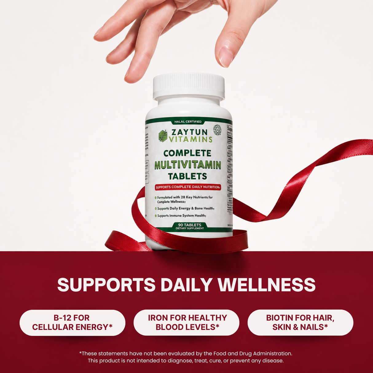 Halal Multivitamin Tablets (3Pack)