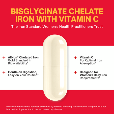 Halal Iron + Vitamin C Capsules