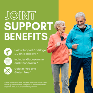 Halal Joint Support with Glucosamine + Turmeric + MSM Tablets