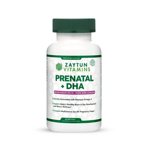 Halal Prenatal + DHA Multivitamin Softgels