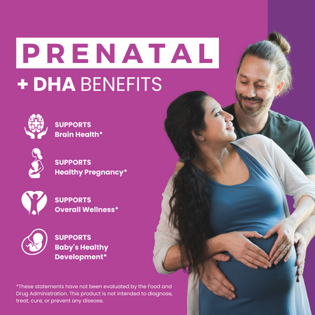 Halal Prenatal + DHA Multivitamin Softgels