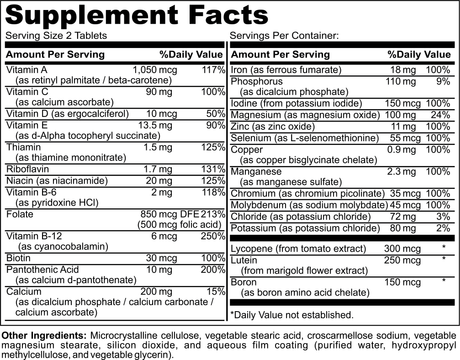 Halal Multivitamin Tablets