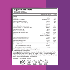 Adult Multivitamins + Collagen Peptides + Prenatal DHA Bundle