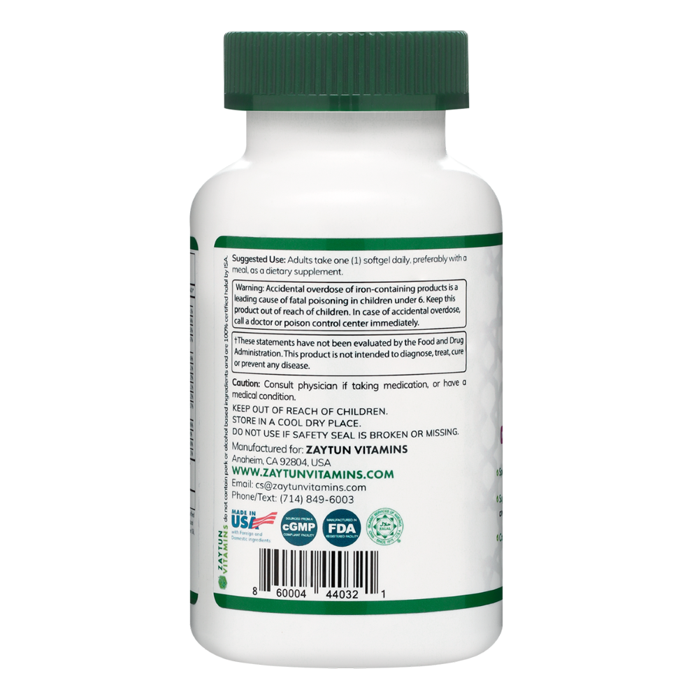 Halal Prenatal + DHA Multivitamin Softgels