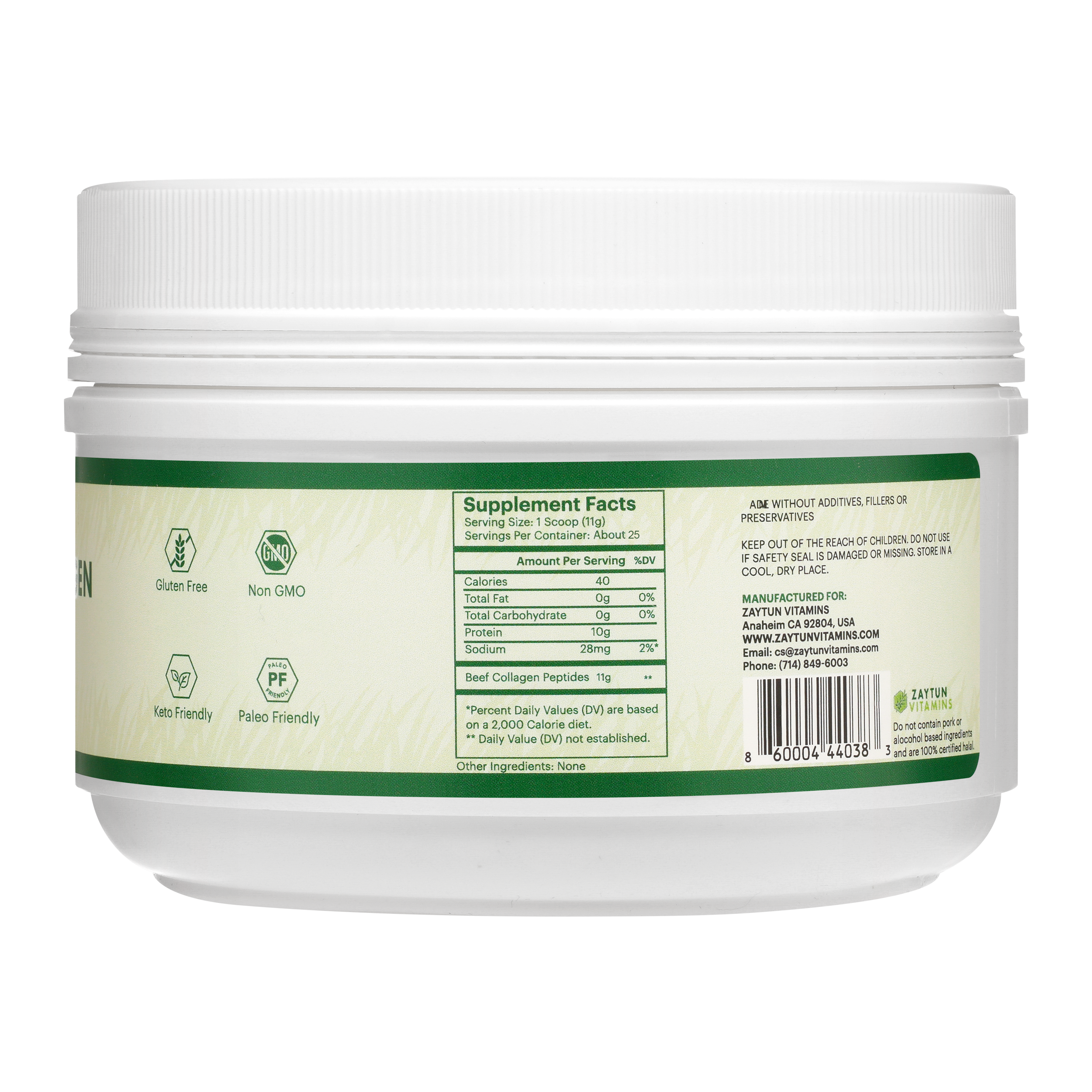 Halal Collagen Peptides Powder