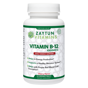Halal Vitamin B-12 Chewable Tablets